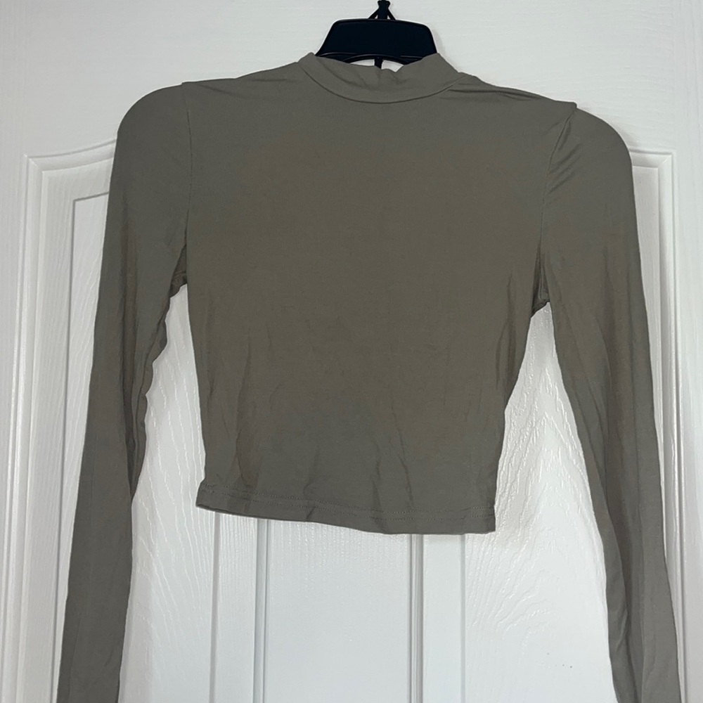 long sleeve turtleneck top